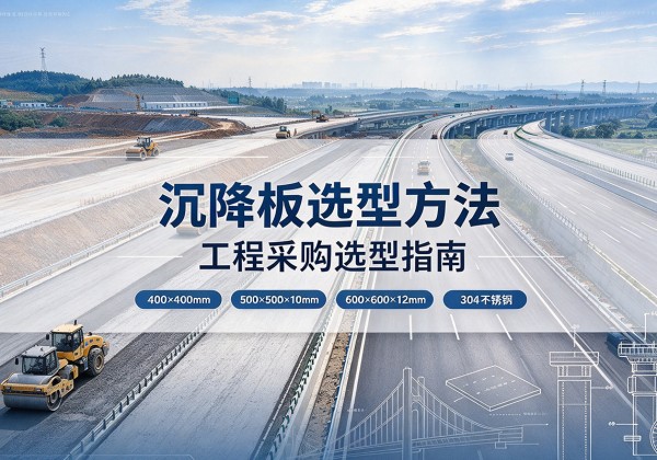 三门沉降板选择方法